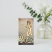 Hair Stylist  Venus & Gold Scissor Salon Visitekaartje (Staand voorkant)