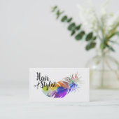 Hair Stylist Visitekaartje (Staand voorkant)