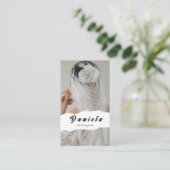 Hair Stylist Visitekaartje (Staand voorkant)