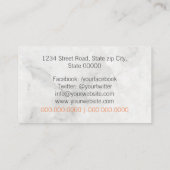 Hair Stylist Visitekaartje (Achterkant)