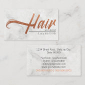 Hair Stylist Visitekaartje (Voorkant / Achterkant)