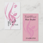 Hair Stylist Visitekaartje (Voorkant / Achterkant)
