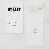 Hair Stylist Visitekaartje (Voorkant / Achterkant)