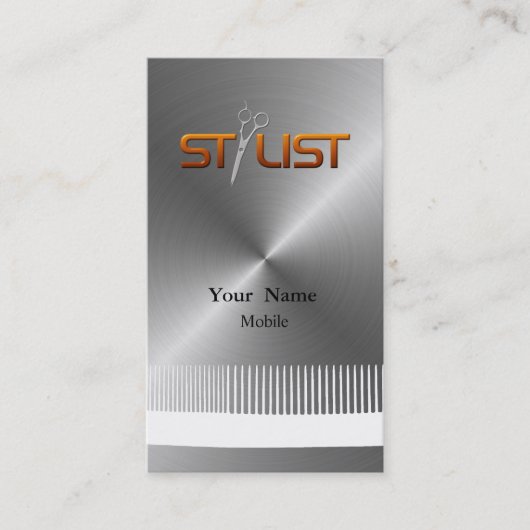 Hair Stylist Visitekaartje (Voorkant)