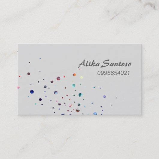 Hair Stylist Visitekaartje (Voorkant)