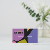 Hair Stylist Visitekaartje (Staand voorkant)