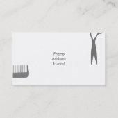 Hair Stylist Visitekaartje (Achterkant)