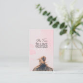 Hair Stylist Visitekaartje (Staand voorkant)