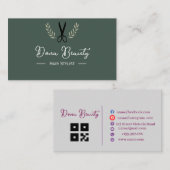 Hair Stylist Visitekaartjes (Voorkant / Achterkant)