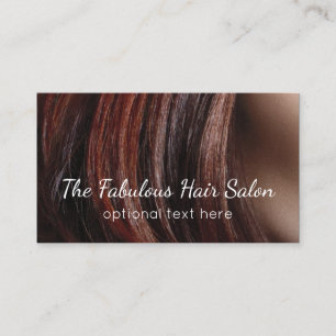 Hair Stylist Visitekaartjes Beauty Salon Modern