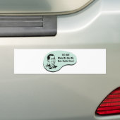 Hair Stylist Voice Bumpersticker (Op auto)