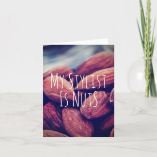 Hair Stylist Wenskaart Feestdagen Kaart