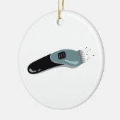 Hair Trimmer Keramisch Ornament (Links)