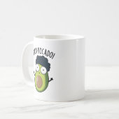 Hair-vocado grappige avocado puns koffiemok (Voorkant links)