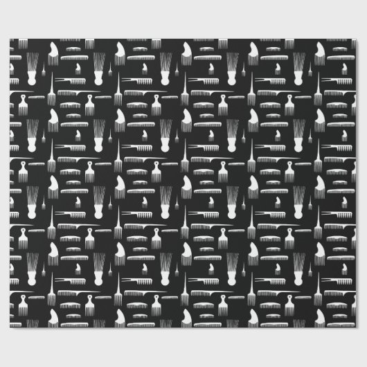 Hair We gaan Mode Cadeaupapier (Vlak)