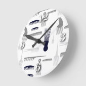 Hair We gaan Mode Pl Ronde Klok (Hoek)