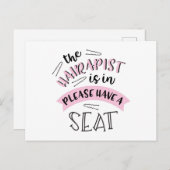 Hairapist Briefkaart (Voorkant / Achterkant)