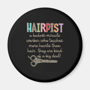Hairapist Hairdresser Definition Funny Hair St Magneet