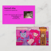 , Hairball Alley, A Cool Place F... Visitekaartje (Voorkant / Achterkant)