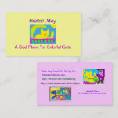 Hairball Alley Visitekaartje (Voorkant / Achterkant)