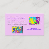 Hairball Alley Visitekaartje (Achterkant)