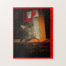Hairball - Valenpuzzle Legpuzzel