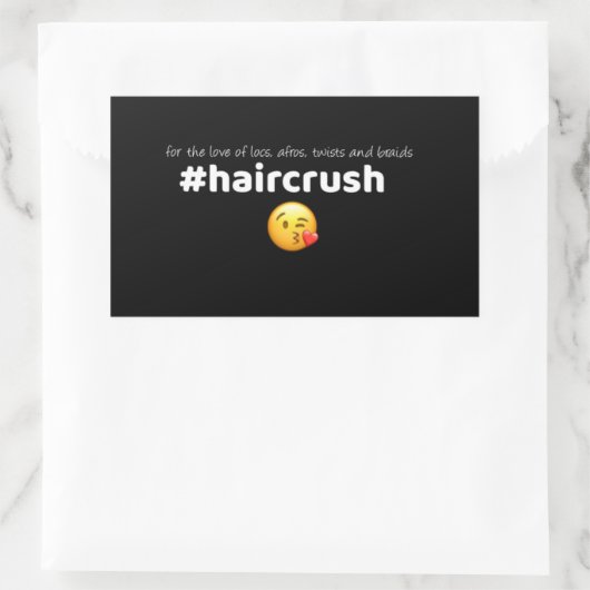#haircrush STICKER 2 (Tas)