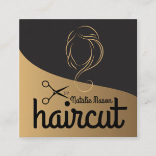 Haircut door Stylist Barber   Hair Vierkante Visitekaartje
