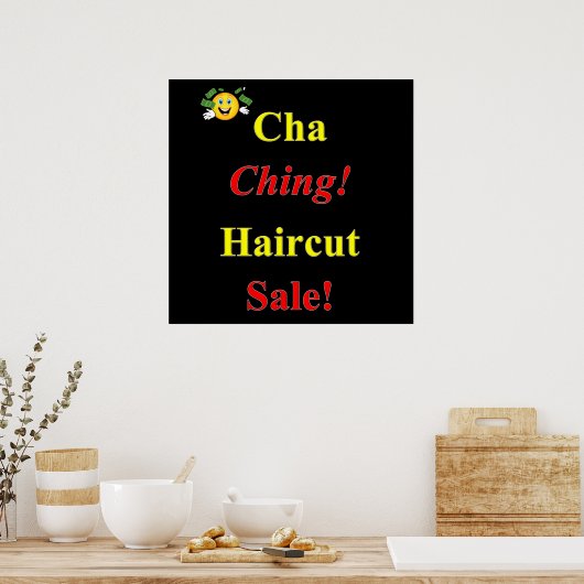 Haircut Poster Matte (Keuken)