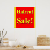 Haircut Poster Matte (Keuken)