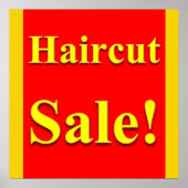 Haircut Poster Matte (Voorkant)