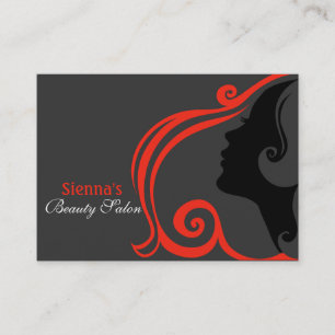 Hairdresser Appointment Card (vuursteen) Afsprakenkaartje