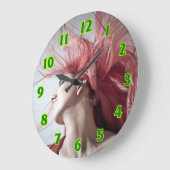 Hairdresser-beauty Lounge Breed Clock Grote Klok (Hoek)