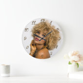 Hairdresser-beauty Lounge Breed Clock Grote Klok (Huis)