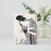 Hairdresser Briefkaart (Staand voorkant)
