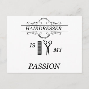 Hairdresser Briefkaart