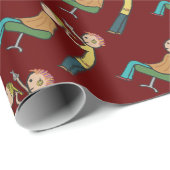 Hairdresser Cadeaupapier (Rol Hoek)