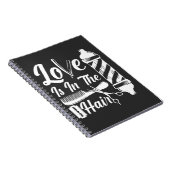 Hairdresser Cosmetology Afstuderen Barber Salon Notitieboek (Rechterzijde)