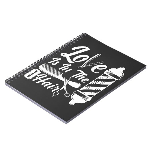 Hairdresser Cosmetology Afstuderen Barber Salon Notitieboek (Linkerzijde)