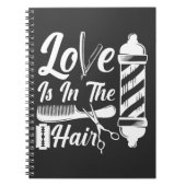 Hairdresser Cosmetology Afstuderen Barber Salon Notitieboek (Voorkant)