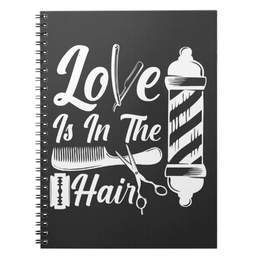 Hairdresser Cosmetology Afstuderen Barber Salon Notitieboek (Voorkant)