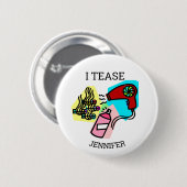 Hairdresser Gifts Ronde Button 5,7 Cm (Voorkant /achterkant)