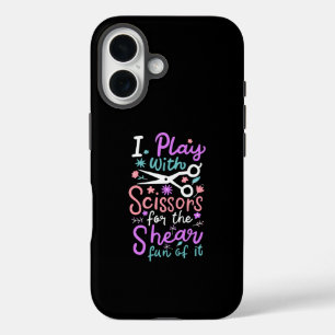 Hairdresser Haarstylist Gift iPhone 16 Hoesje