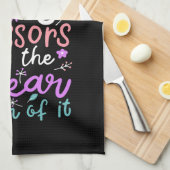 Hairdresser Haarstylist Gift Theedoek (Quarter Fold)