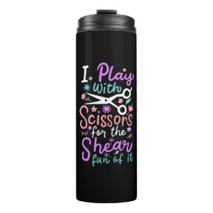 Hairdresser Haarstylist Gift Thermosbeker