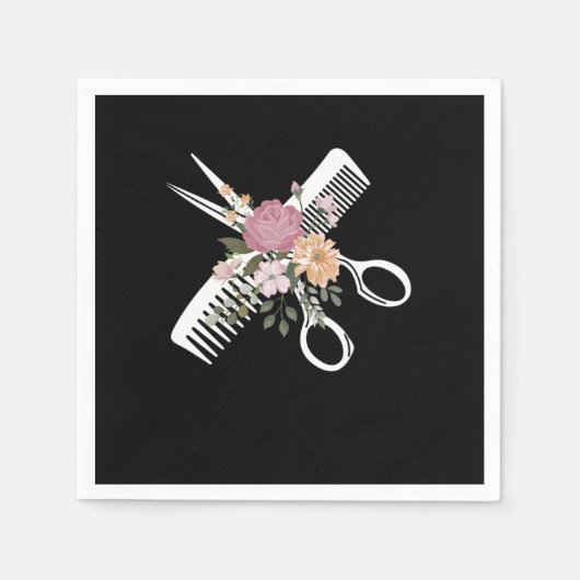 Hairdresser Haarstylist Servet (Voorkant)