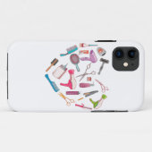 Hairdresser Haarstylist Tool Heart Case-Mate iPhone Case (Achterkant (horizontaal))