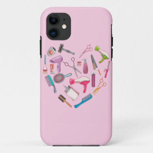 Hairdresser Haarstylist Tool Heart Case-Mate iPhone Case