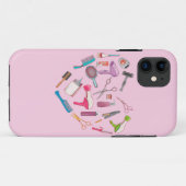 Hairdresser Haarstylist Tool Heart Case-Mate iPhone Case (Achterkant (horizontaal))