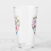 Hairdresser Haarstylist Tool Heart Glas (Links)